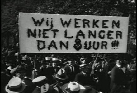 Acht-urige werkdag 1919